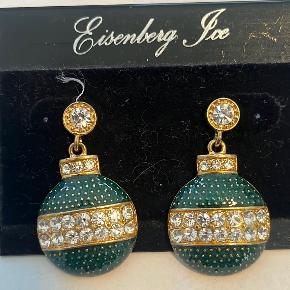 EISENBERG ICE EARRINGS new on card